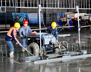 馬鋼集團(tuán)熱電廠水泥地坪